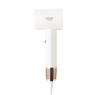 Adler Hair Dryer | SUPERSPEED AD 2272 | 1800 W | Number of temperature settings 3 | Ionic function | White 1