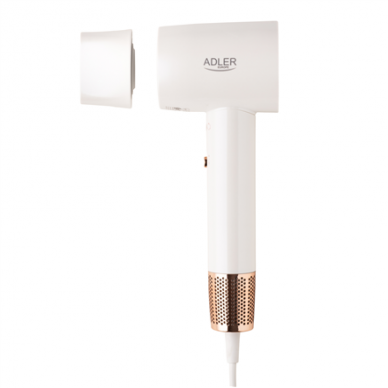 Adler Hair Dryer | SUPERSPEED AD 2272 | 1800 W | Number of temperature settings 3 | Ionic function | White 2
