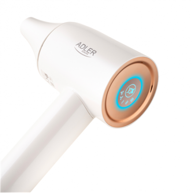 Adler Hair Dryer | SUPERSPEED AD 2272 | 1800 W | Number of temperature settings 3 | Ionic function | White 4