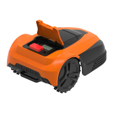 AYI | Robot Lawn Mower | A1 600i | Mowing Area 600 m² | WiFi APP Yes (Android; iOs) | Working time 60 min | Brushless Motor | Maximum Incline 37 % | Speed 22 m/min | Waterproof IPX4 | 68 dB | 2600 mAh | 120 m boundary wire; 120 pcs. staples; 9 x Cutting b 4