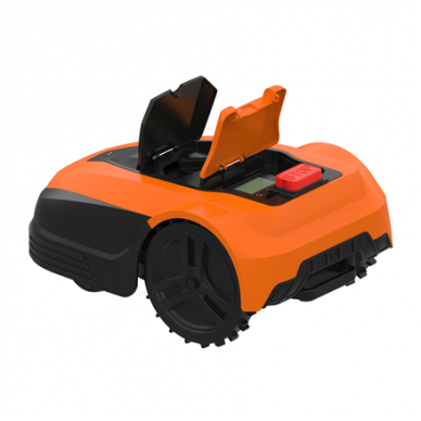 AYI | Robot Lawn Mower | A1 600i | Mowing Area 600 m² | WiFi APP Yes (Android; iOs) | Working time 60 min | Brushless Motor | Maximum Incline 37 % | Speed 22 m/min | Waterproof IPX4 | 68 dB | 2600 mAh | 120 m boundary wire; 120 pcs. staples; 9 x Cutting b 8