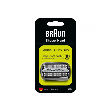 Braun | 32B Shaver Replacement Head for Series 3 | Black