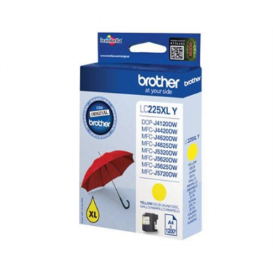 Brother LC225XLY | Ink Cartridge | Yellow 2