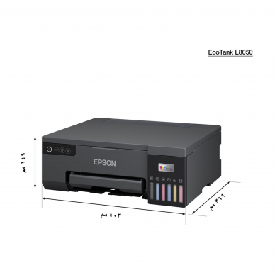 Epson EcoTank L8050 | Colour | Inkjet | Inkjet Printer | Wi-Fi 2