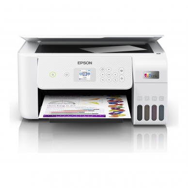 Epson Multifunctional printer | EcoTank L3266 | Inkjet | Colour | 3-in-1 | Wi-Fi | White 9