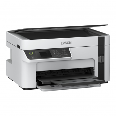 Epson Multifunction compact printer | EcoTank M2120 | Inkjet | Mono | A4 | Wi-Fi | White 7