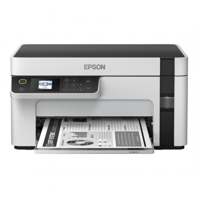 Epson Multifunction compact printer | EcoTank M2120 | Inkjet | Mono | A4 | Wi-Fi | White 3