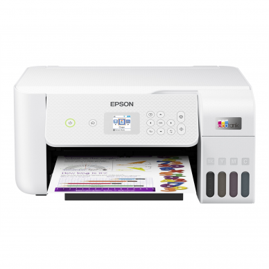 Epson Multifunctional printer | EcoTank L3266 | Inkjet | Colour | 3-in-1 | Wi-Fi | White 4