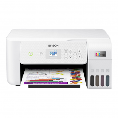 Epson Multifunctional printer | EcoTank L3266 | Inkjet | Colour | 3-in-1 | Wi-Fi | White 7