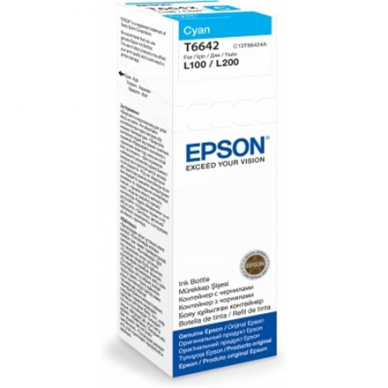 Epson T6642 Ink bottle 70ml | Ink Cartridge | Cyan 1