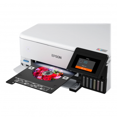 Epson Wireless Photo Printer | EcoTank L8160 | Inkjet | Colour | Inkjet Multifunctional Printer | A4 | Wi-Fi | Grey 32