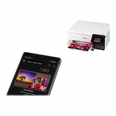 Epson Wireless Photo Printer | EcoTank L8160 | Inkjet | Colour | Inkjet Multifunctional Printer | A4 | Wi-Fi | Grey 57
