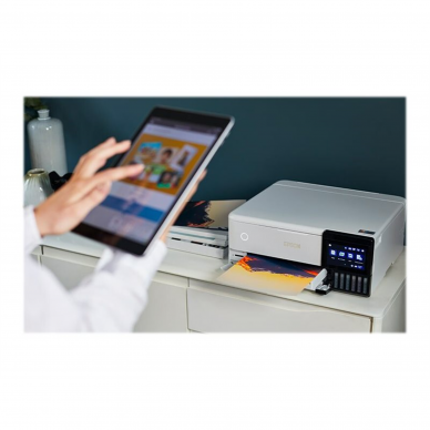 Epson Wireless Photo Printer | EcoTank L8160 | Inkjet | Colour | Inkjet Multifunctional Printer | A4 | Wi-Fi | Grey 68