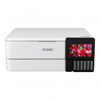 Epson Wireless Photo Printer | EcoTank L8160 | Inkjet | Colour | Inkjet Multifunctional Printer | A4 | Wi-Fi | Grey 8