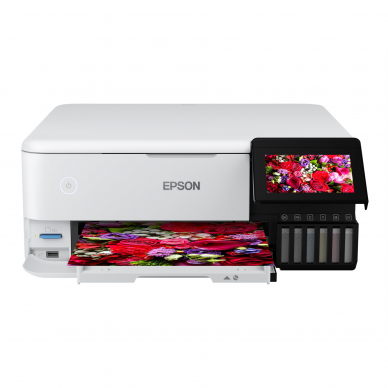 Epson Wireless Photo Printer | EcoTank L8160 | Inkjet | Colour | Inkjet Multifunctional Printer | A4 | Wi-Fi | Grey 16