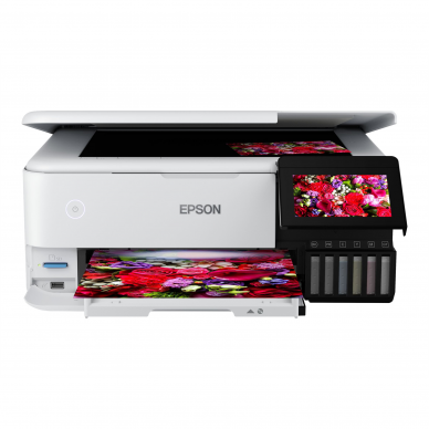 Epson Wireless Photo Printer | EcoTank L8160 | Inkjet | Colour | Inkjet Multifunctional Printer | A4 | Wi-Fi | Grey 18