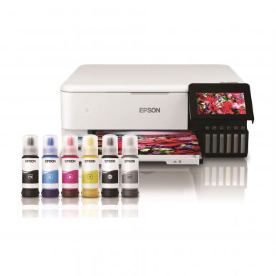 Epson Wireless Photo Printer | EcoTank L8160 | Inkjet | Colour | Inkjet Multifunctional Printer | A4 | Wi-Fi | Grey 21