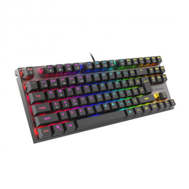Genesis | THOR 303 TKL | Black | Mechanical Gaming Keyboard | Wired | RGB LED light | US | USB Type-A | 865 g | Replaceable "HOT SWAP" Switches 1