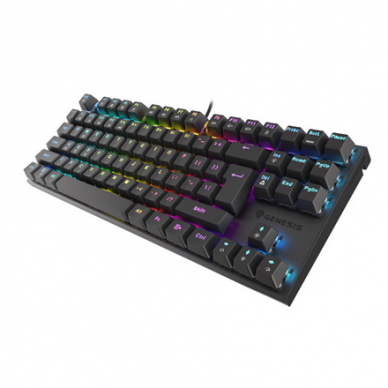 Genesis | THOR 303 TKL | Black | Mechanical Gaming Keyboard | Wired | RGB LED light | US | USB Type-A | 865 g | Replaceable "HOT SWAP" Switches 2