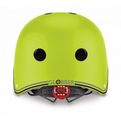 Globber | Lime green | Helmet Go Up Lights, XXS/XS (45-51 cm) 4