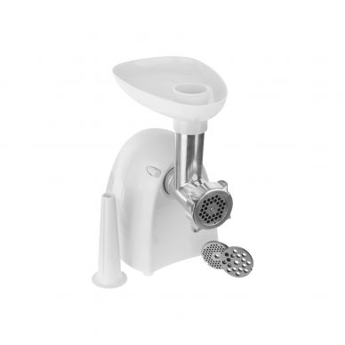 Meat mincer | Camry | CR 4802 | White | 600-1500 W | Number of speeds 1 | Middle size sieve, mince sieve, poppy sieve, plunger, sausage filler, vegatable attachment. 2