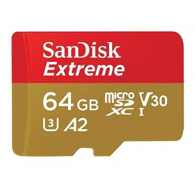 MEMORY MICRO SDXC 64GB UHS-I/W/A SDSQXAH-064G-GN6AA SANDISK 1