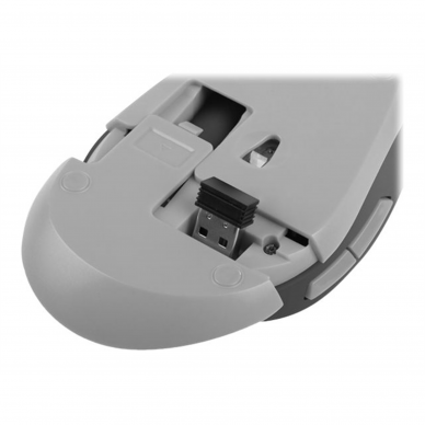 Natec Mouse, Siskin, Silent, Wireless, 2400 DPI, Optical, Black-Grey | Natec | Mouse | Optical | Wireless | Black/Grey | Siskin 7