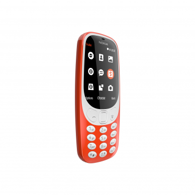 Nokia | 3310 (2017) | Red | 2.4 " | TFT | N/A MB | 16 MB | Dual SIM | Micro-SIM | Bluetooth | 3.0 | USB version microUSB 2.0 | Built-in camera | Main camera 2 MP | 1200 mAh 3
