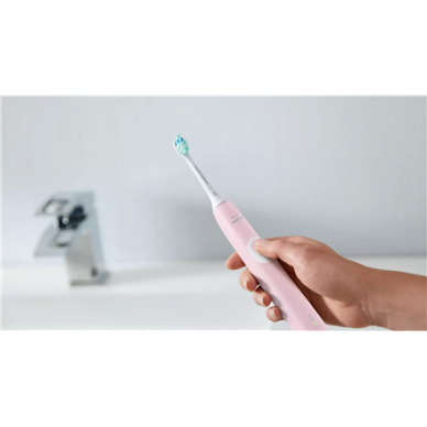 Philips | Sonic ProtectiveClean 4300 Electric Toothbrush | HX6806/04 | Rechargeable | For adults | Number of brush heads included 1 | Number of teeth brushing modes 1 | Pink 3