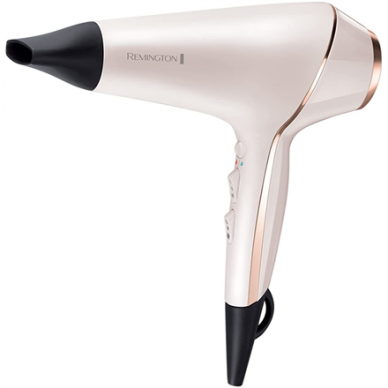 Remington | Hair dryer | ProLuxe AC9140 | 2400 W | Number of temperature settings 3 | Ionic function | Diffuser nozzle | White/Gold/Black 1