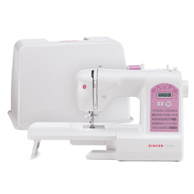 Sewing machine | Singer | STARLET 6699 | Number of stitches 100 | Number of buttonholes 7 | White 1