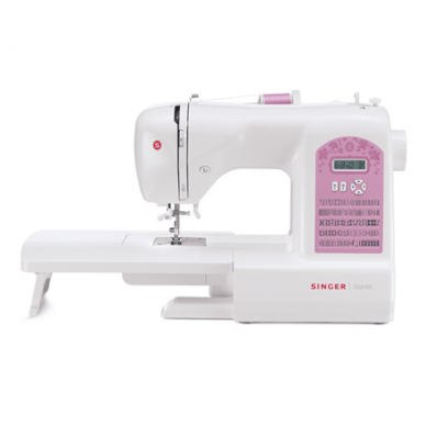 Sewing machine | Singer | STARLET 6699 | Number of stitches 100 | Number of buttonholes 7 | White 2