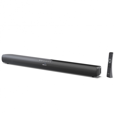 Sharp HT-SB100 2.0 Soundbar for TV above 32", HDMI ARC/CEC, Aux-in, Optical, Bluetooth, USB, 80cm, Gloss Black | Sharp | Yes | Soundbar for TV above 32" | HT-SB100 | Black | No | USB port | AUX in | Bluetooth | Wireless connection 3