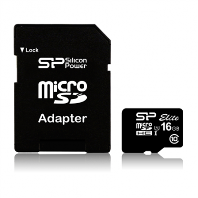 Silicon Power | Elite UHS-I | 32 GB | MicroSDHC | Flash memory class 10 | SD adapter 2