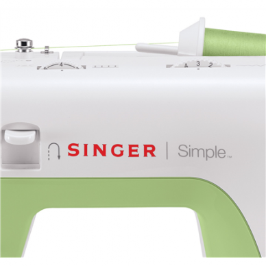 Singer | Sewing Machine | Simple 3229 | Number of stitches 31 | Number of buttonholes 1 | White/Green 4