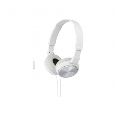 Sony | Foldable Headphones | MDR-ZX310 | Headband/On-Ear | White 1