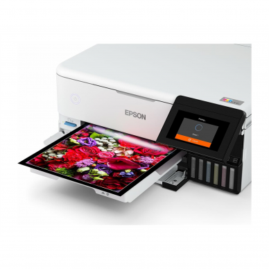 Epson Wireless Photo Printer | EcoTank L8160 | Inkjet | Colour | Inkjet Multifunctional Printer | A4 | Wi-Fi | Grey 48