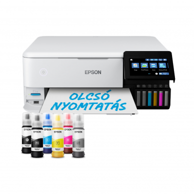 Epson Wireless Photo Printer | EcoTank L8160 | Inkjet | Colour | Inkjet Multifunctional Printer | A4 | Wi-Fi | Grey 12
